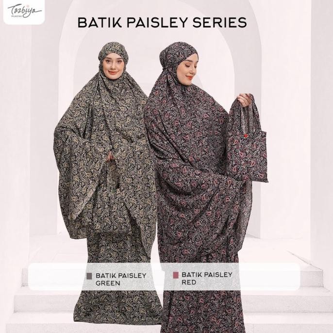 Mukena Tazbiya Allover Batik Paisley Series Allsize