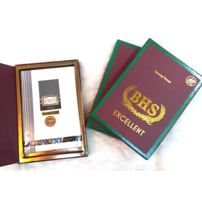 Sarung BHS Putih Polos Mercericed Mesres Original Murah Premium (ASLI)