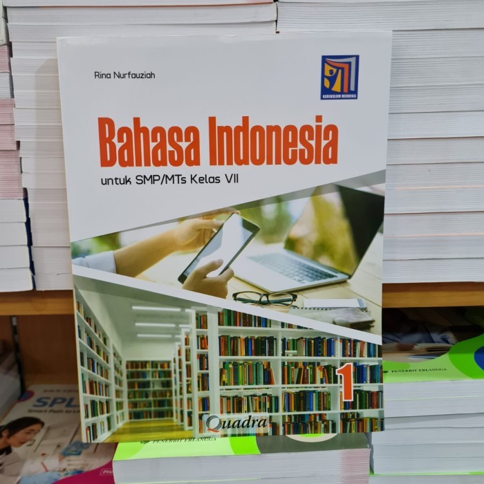 

Buku SMP Bahasa Indonesia Kelas 7 VII Kurikulum Merdeka Quadra