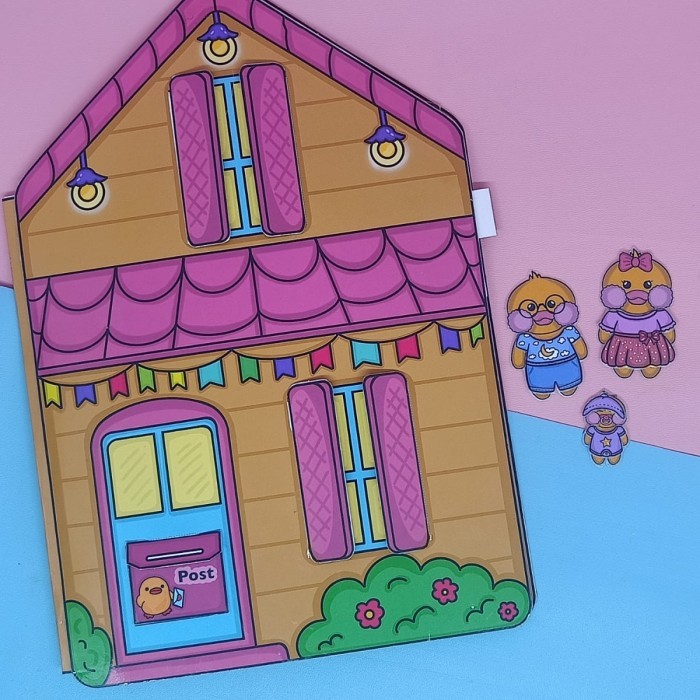 PROMO paper doll bebek viral - paper doll - quiet book - boneka kertas