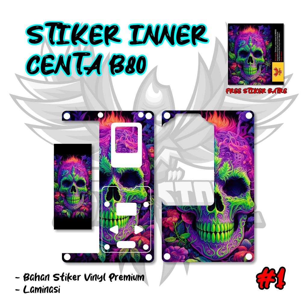 

*PromoTerjangkau* Stiker Inner Centaurus B80 Centa B80b80 Garskin Wrap Premium / X Casing Case COD