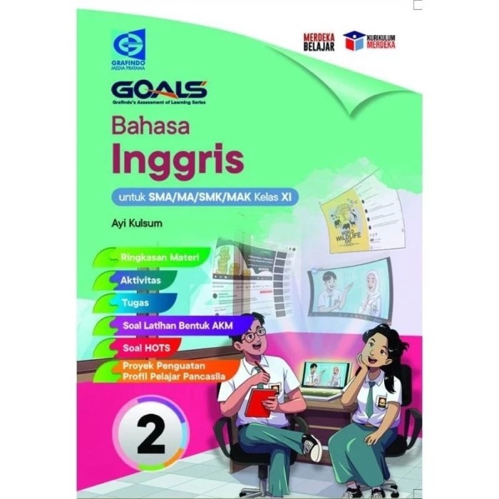 

Pelajaran Kurikulum Merdeka Goals Kelas 11 SMA/Ma (Grafindo)