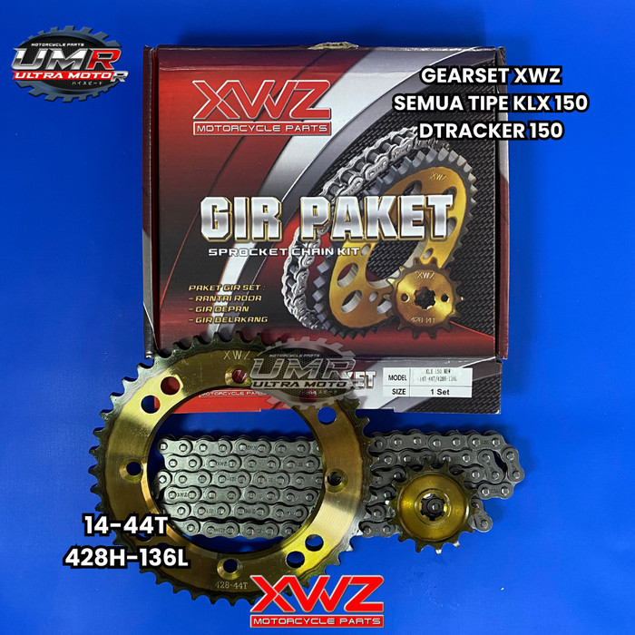 GEAR GIR SET GIR PAKET KLX 150 BF DTRACKER 150 KLX 150L G S 428H XWZ
