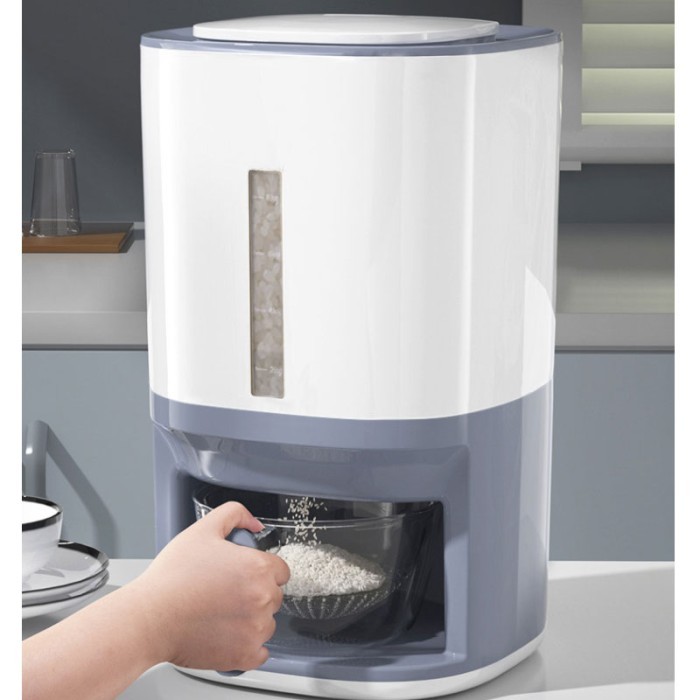 Kris Tempat Beras Dispenser Beras Rice Box Rice Container