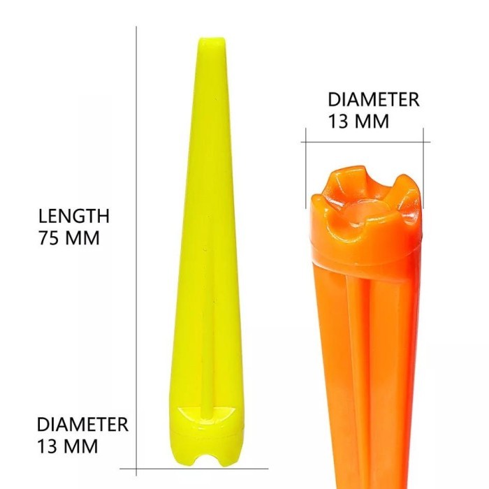 Golf Tee Super Stable Flat Tooth Structure Design Unik 75mm