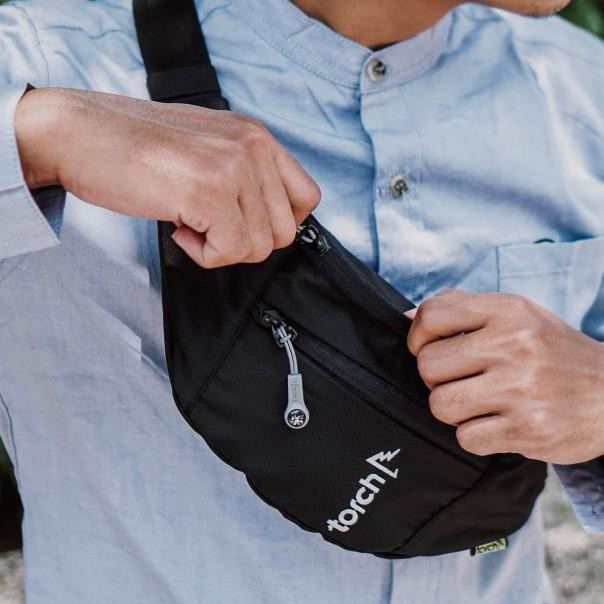 Wait Bag Torch Ta Ggang Ta Elempang Pria Torch Hamura