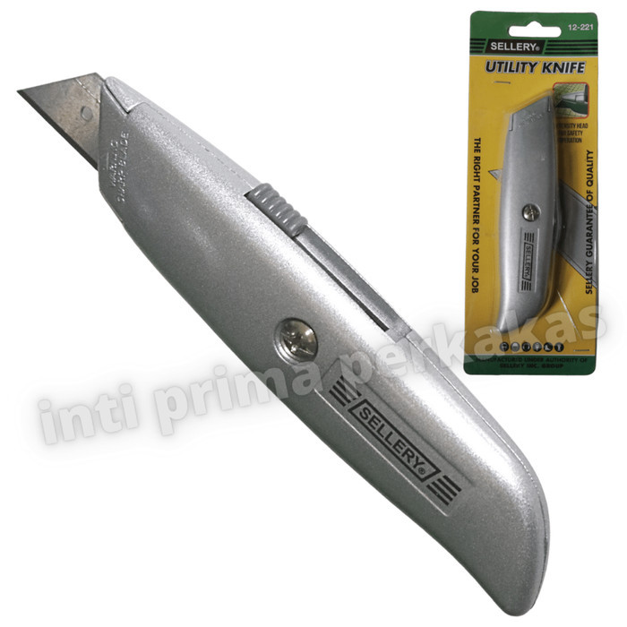 

UTILITY KNIFE PISAU CUTTER AKRILIK HEAVY DUTY ACRILIC 12-221 SELLERY