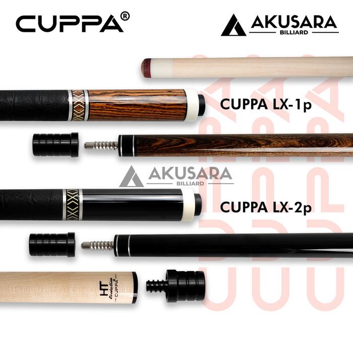 Stik Billiard Cuppa LX Series Low Deflection Shaft Play Cue Stick Billiard