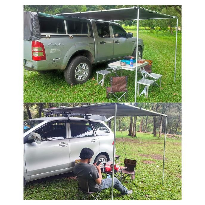 Tenda Mobil Side Awning Car Tent Portable Camping Super Universal AS99