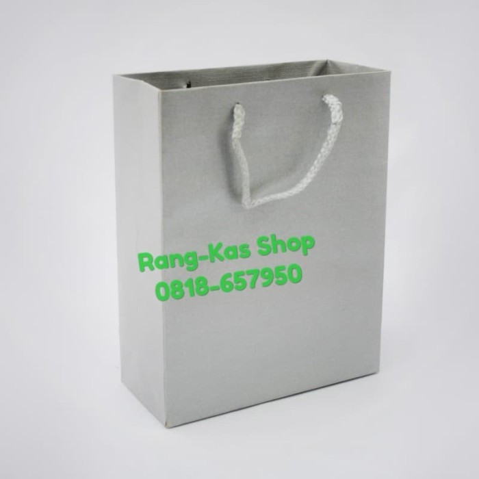 

Paper bag SILVER XL karton Duplex tebal