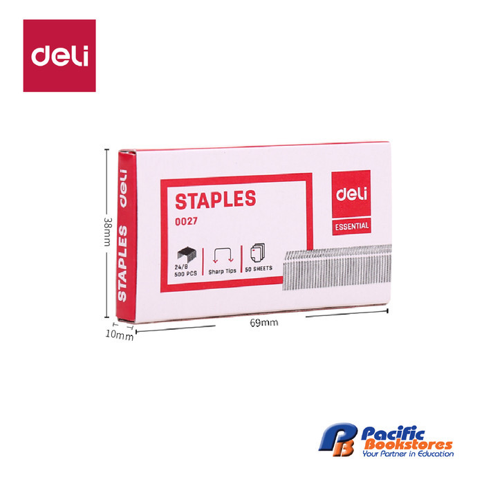 Terbau E0027 Staples Bullet 24/8 And Home Stationery Use 500 Pieces, 5