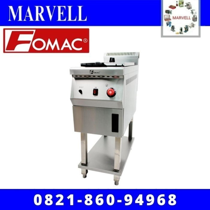 Deep Fryer Gas Thermostat Fomac Fry-Gf171cs Penggorengan Standing