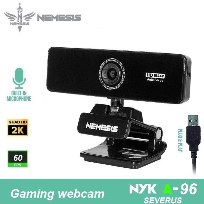 NEW Camera Webcam NYK Nemesis A96 Severus Quad HD 2K A 96