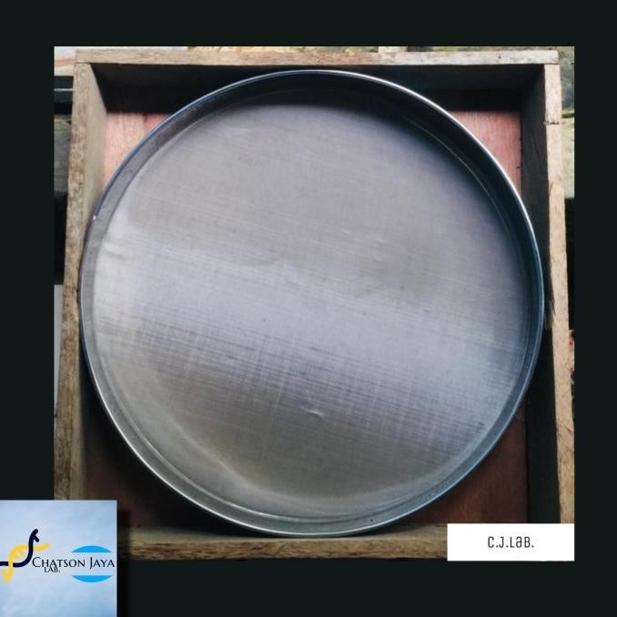 Sieve Ayakan Stainless Mesh 100 Test Mesh 100 (150 um) Diameter 40 cm