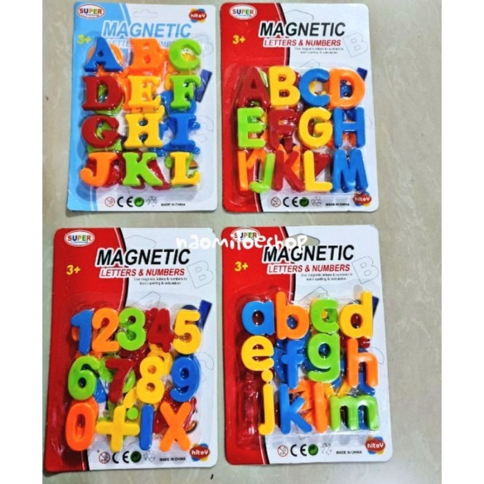 

magnet abc magnet huruf dan magnet angka tempelan magnet kulkas letter and number papan tulis anak