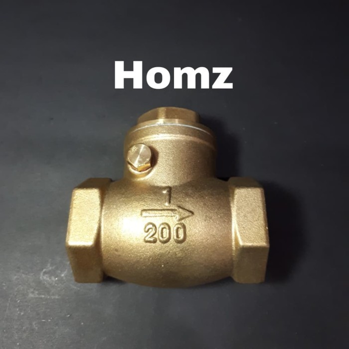 Check Valve 1" inch Kuningan ONDA / Klep Tabok 1 in merk ONDA