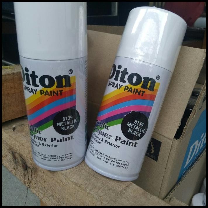 Pilok Pilox Diton Metallic Black/ Hitam Mengkilap (8139) 150cc