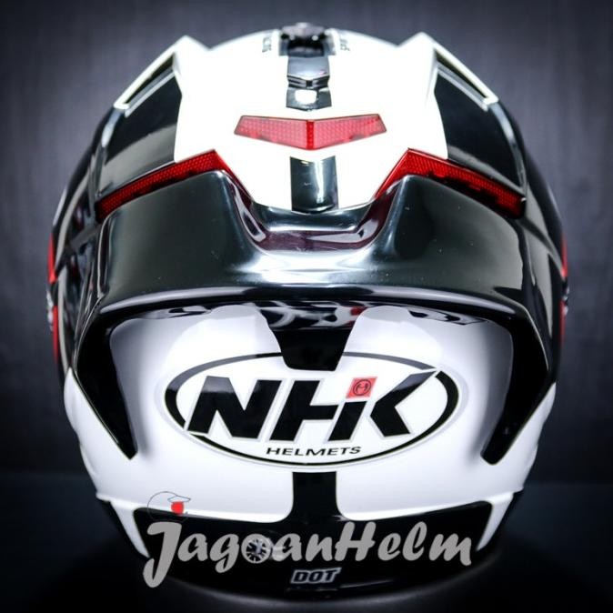 SPOILER 3D HELM NHK GP1000 | BLACK - BLACK DOFF | AKRILIK GP1000 Terlaris