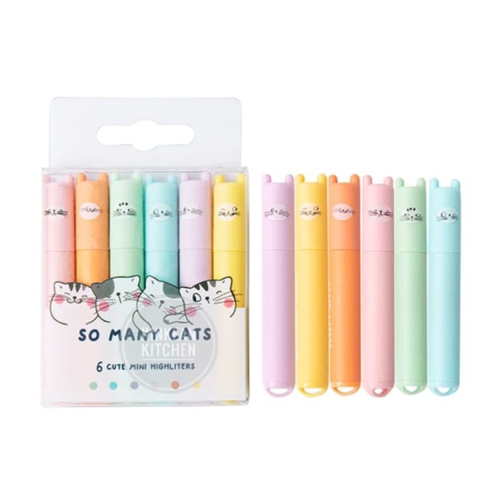 

Stabilo Mini Highlighters 6C Penanda Warna - M&G Ahm22575