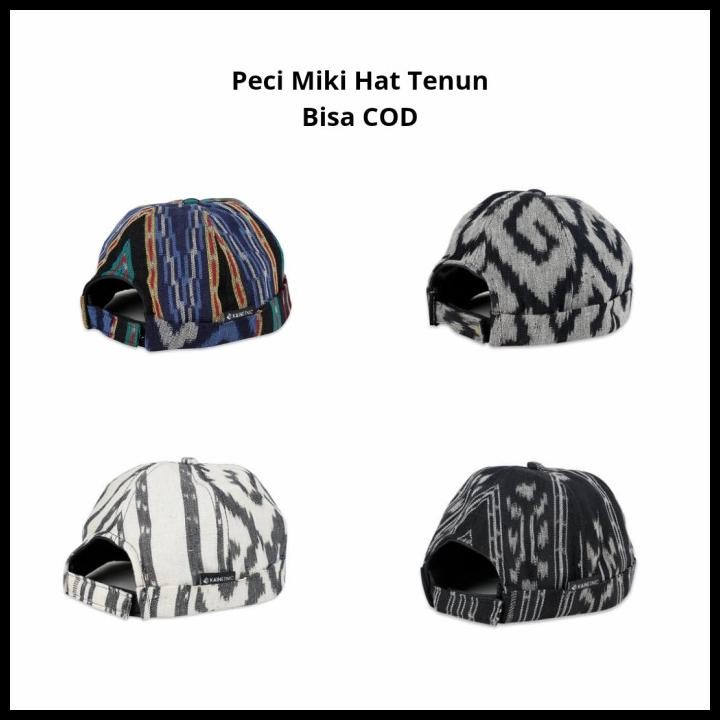 Terbaru|New|Terlaris Naka Peci Tenun Miki Hat Best Seller