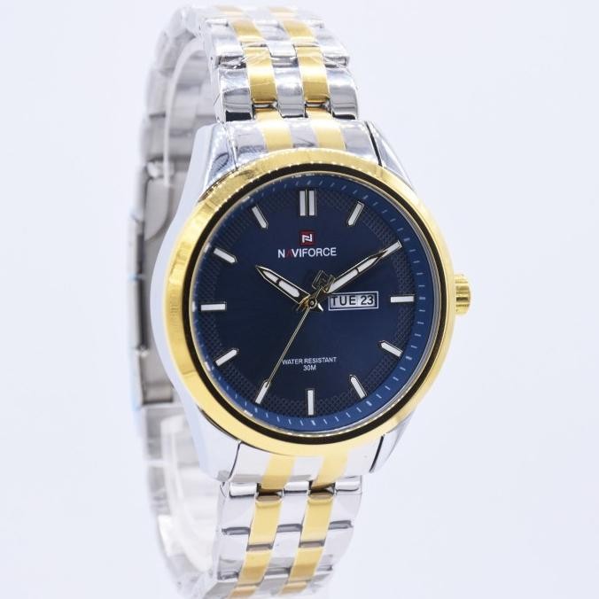 Jam Tangan Pria Cowok Naviforce 9153 NF9153 Original Garansi Resmi Terlaris
