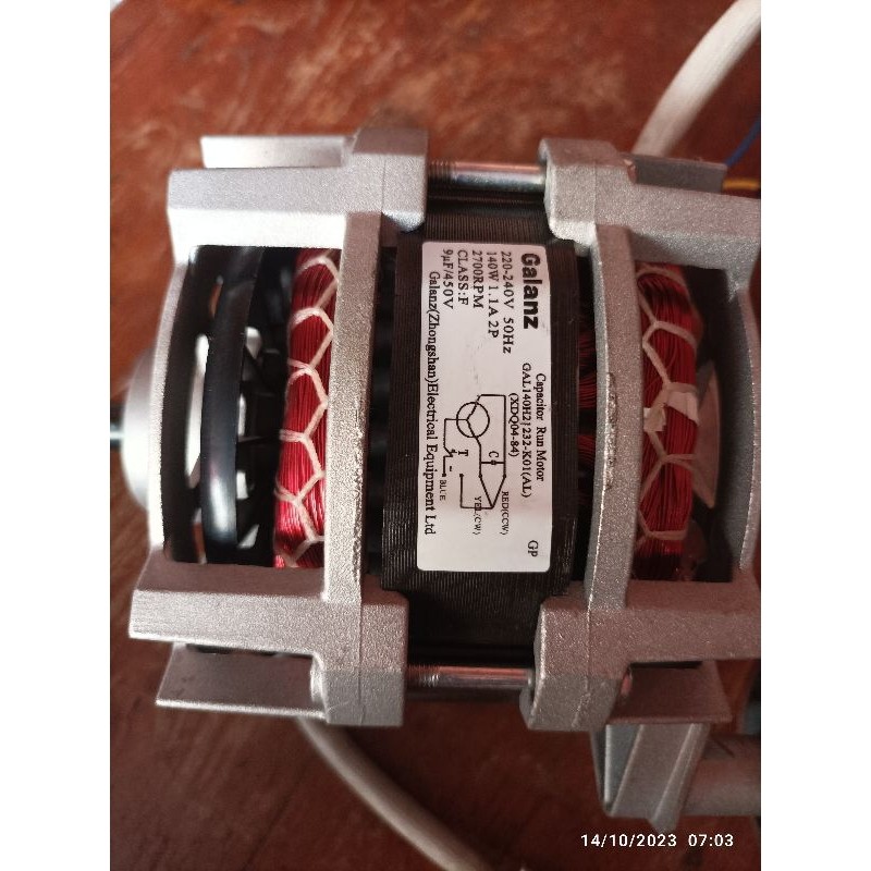 Dinamo dryer Galanz 10.5 kg Mrspin 10.5kg