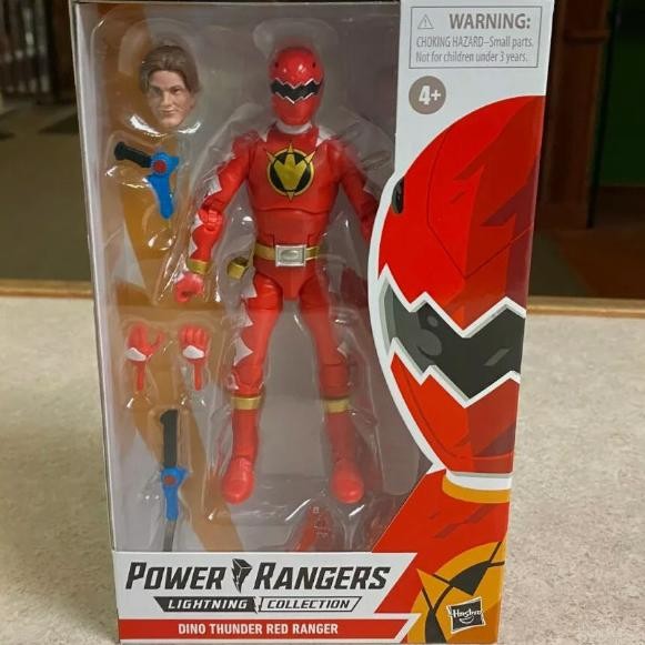 Dino Thunder Red Ranger Power Rangers Lightning Collection Hasbro
