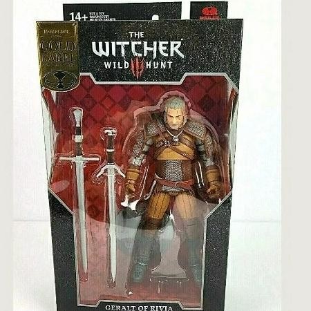 McFarlane Geralt of Rivia Gold Label The Witcher
