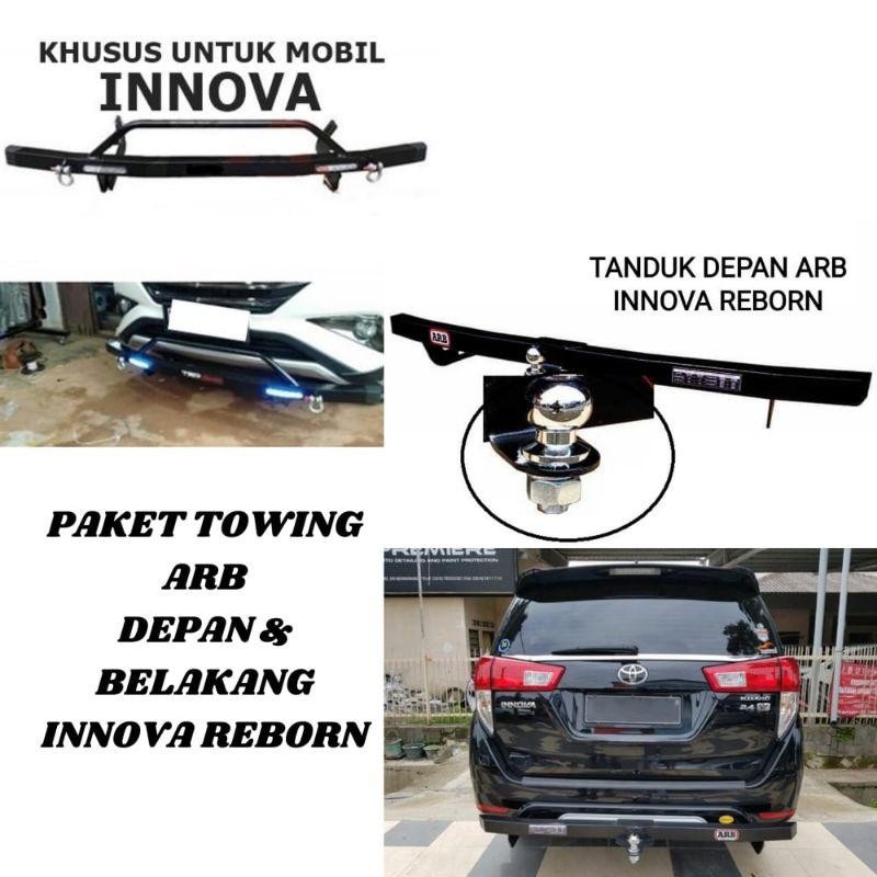 Paket Towing Depan Belakang Innova Reborn Arb Towing Innova Venturer Tanduk Mobil