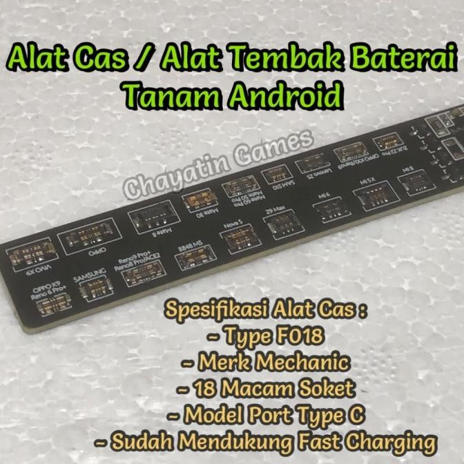 Grosir Alat Cas / Alat Tembak Baterai Tanam Hp Merk Mechanic Khusus Untuk Hp Android 18 In 1
