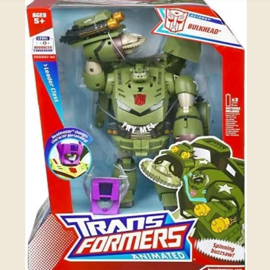 Transformers animated Bulkhead Leader class Original Hasbro