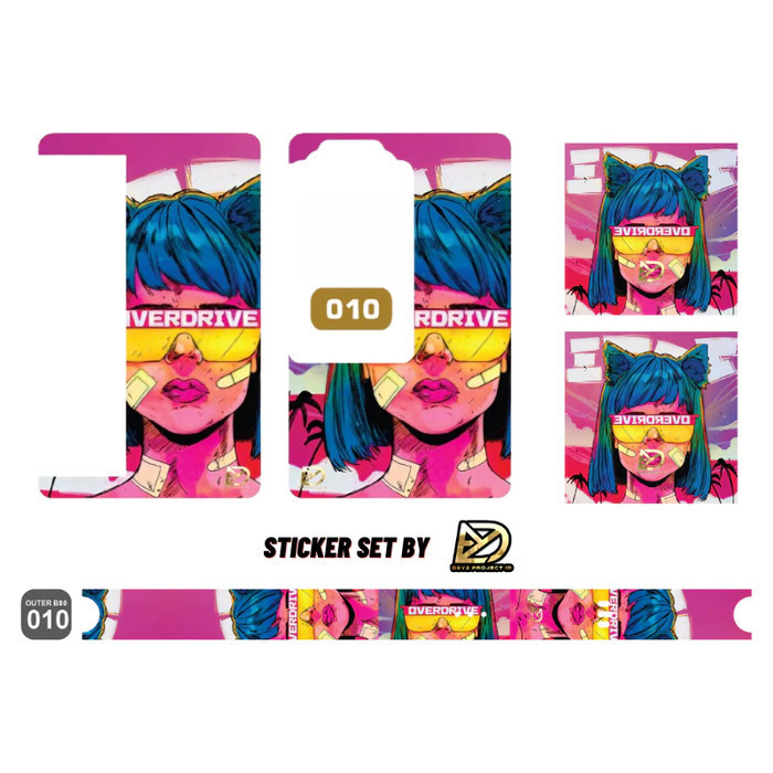 

*PromoTerjangkau* Set Inner Cutting B80 01 Garskin Wrap Stiker Premium / X Casing Case COD