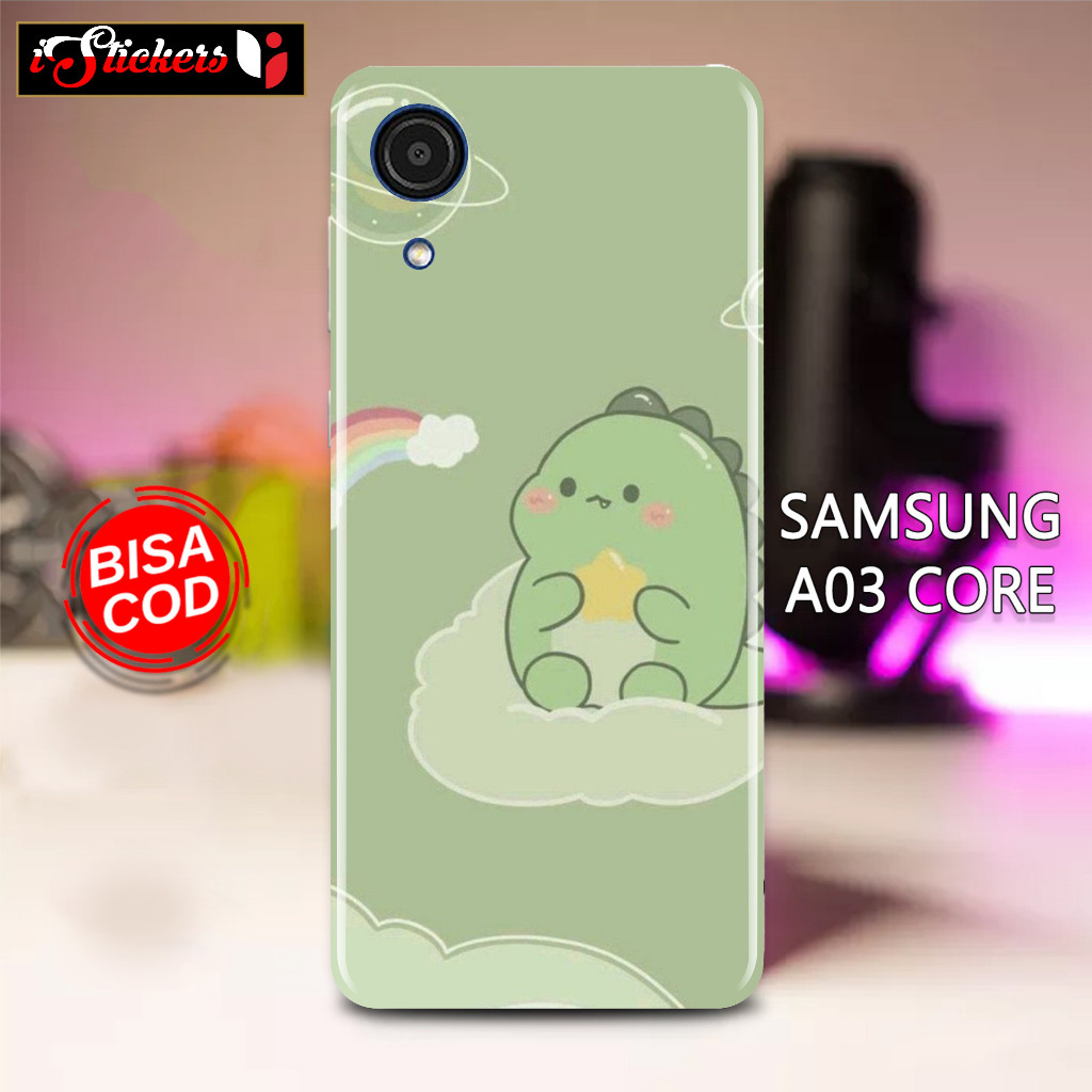 

*PromoTerjangkau* Semua Tipe Promo Beli 1 Gratis Samsung A03 Core Dino Cute Garskin Wrap Stiker Premium / X Casing Case COD