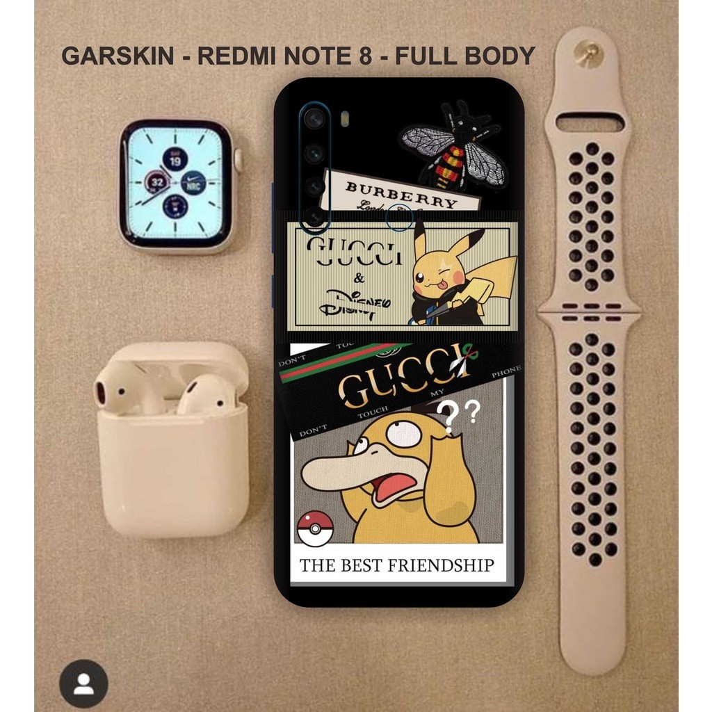 

*PromoTerjangkau* Redmi Note 8 Garskin Wrap Stiker Premium / X Casing Case COD