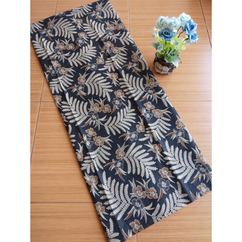 Tahan Lama Kain Panjang Motif Daun Putri Malu Kain Batik Pekalongan Kain Batik Bahan Katun Printing