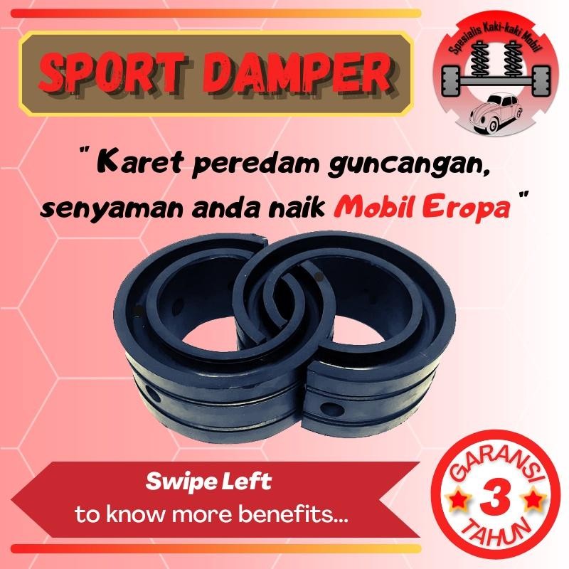 Karet Sport Damper Dumper Shock Per Mobil Innova Reborn