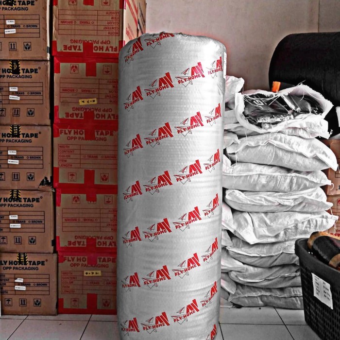 

FLYHOME Plastik bubble wrap hitam putih 2,7kg 1 roll besar bubblewrap