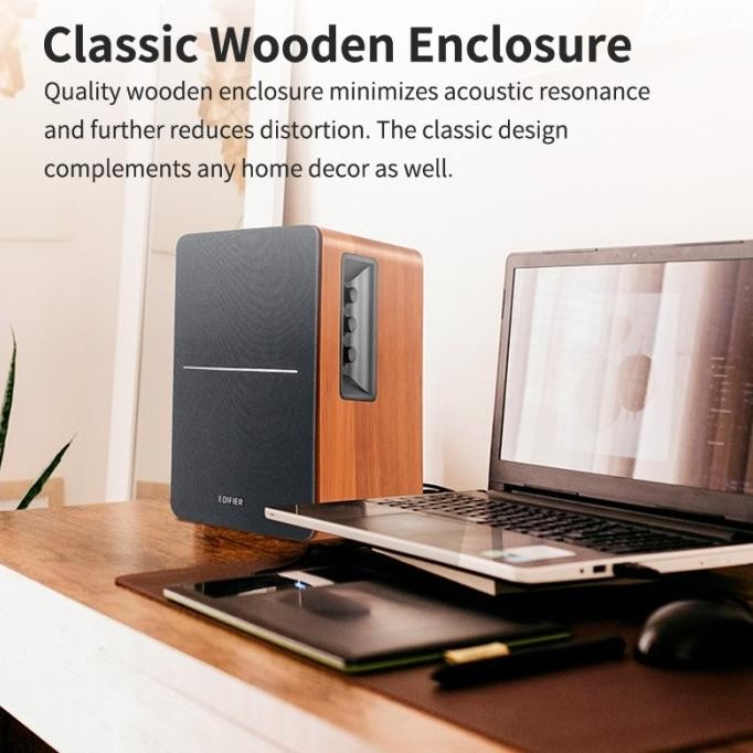 Grosir Edifier R1280Dbs / R1280 Dbs / R1280 Dbs 2.0 Active Bookshelf Speaker Meja Rak Buku