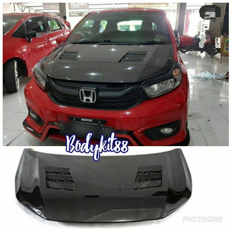 Kap Mesin Carbon Kevlar Honda Brio Mobilio Js Racing