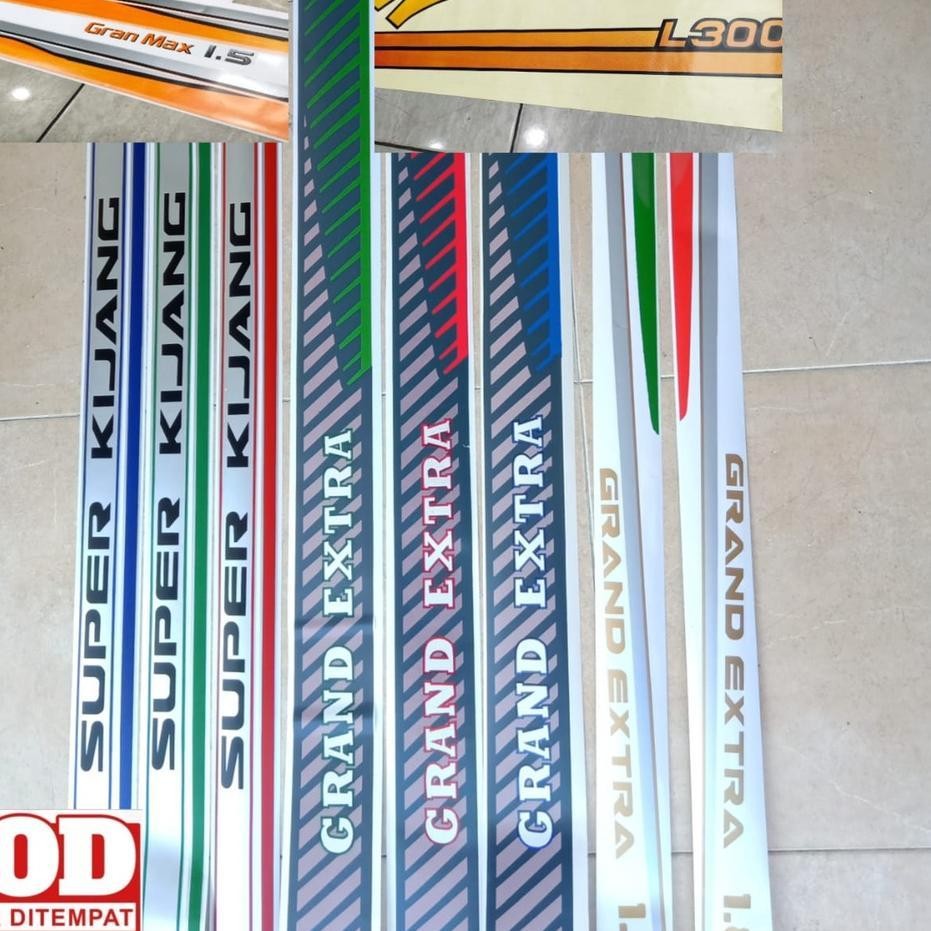Sticker Lis Body Kijang Super Grand Extra L300 Grand Max