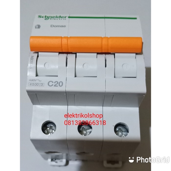 Mcb 3Phase 20A Schneider