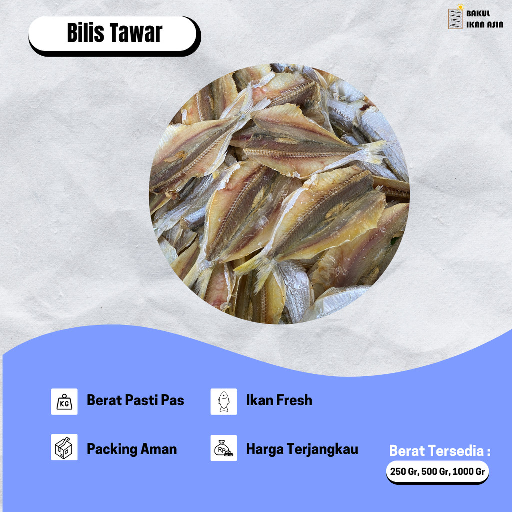 

IKAN BILIS TAWAR KUALITAS PREMIUM