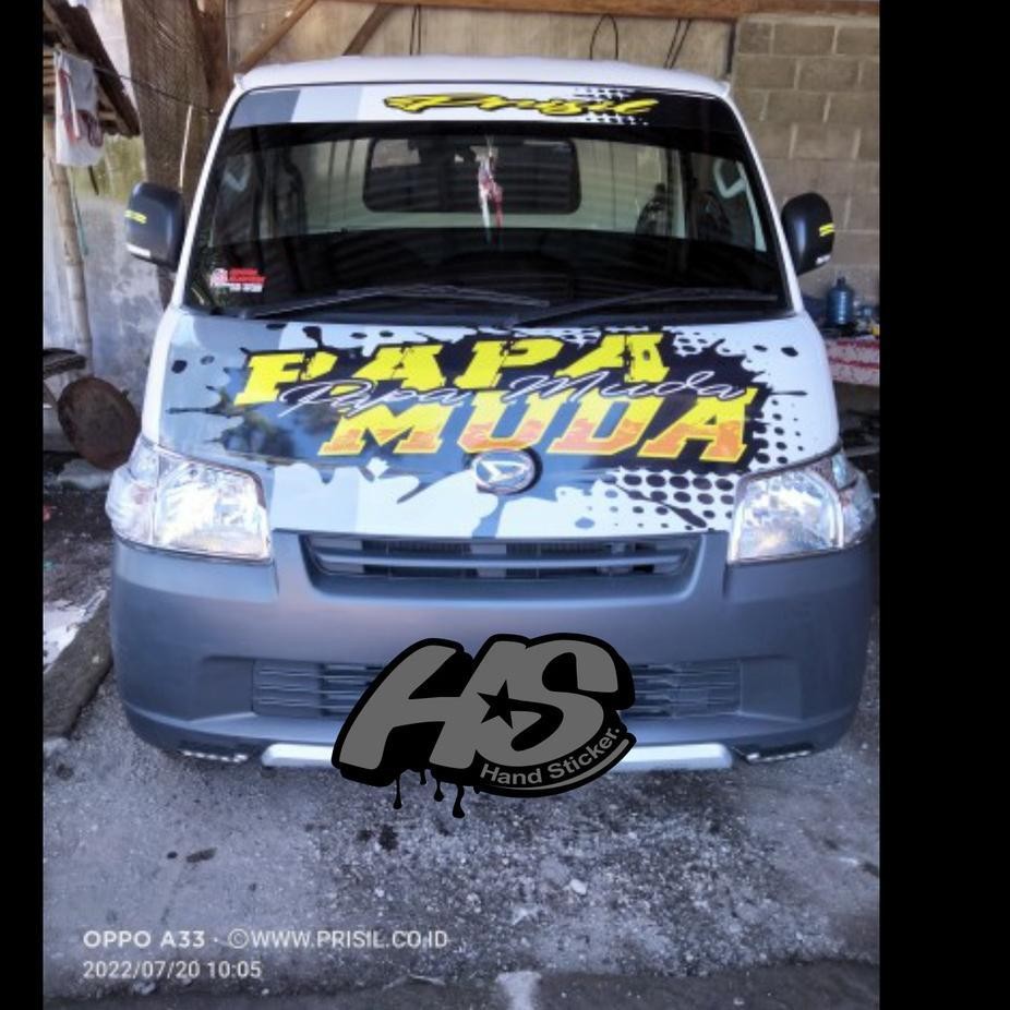 Model Baru.. Decal Kabin Depan Grand Max Bisa Request Desain