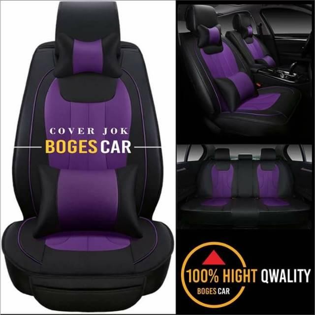 Cover Jok Mobil Agya Ayla Jazz Brio Vios Limo Karimun  + Bantal Sarung Stir