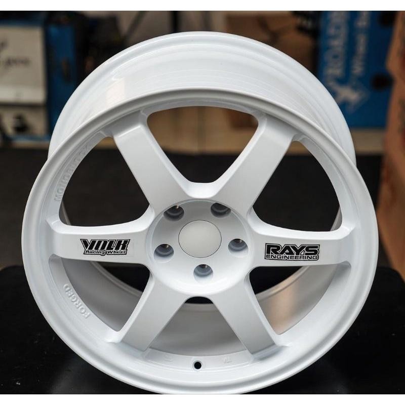 Velg Mobil R17 Volkrays Te37 Velg Ring 17 Untuk Mobil Terios Rush Xpander Kijang Innova Civic Hrv Cr