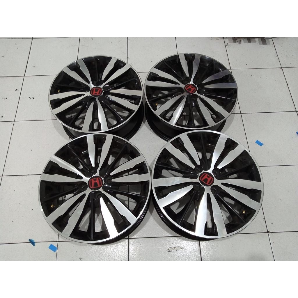 Velg Mobil Bekas Replika Honda Jazz Rs Ring 16 Lebar 6 Pcd 4X100 Offset 53 Untuk Jazz Brio Ayla