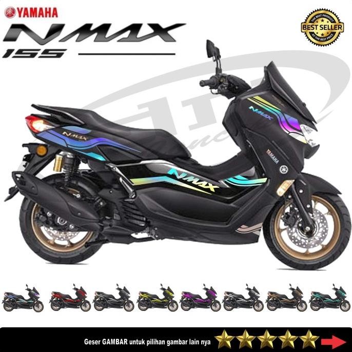 Cutting Sticker Stiker New Nmax 2020 Variasi 1 Hologram Motor keren NINO