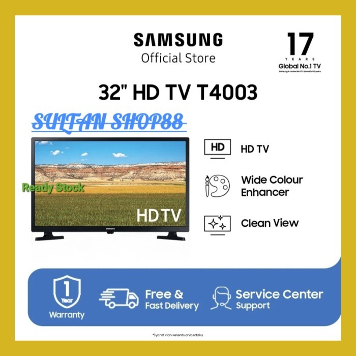Samsung Led Digital 32 Inch Ua32T4003 Usb Movie I Samsung 32T4003
