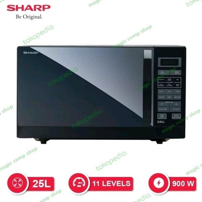 SHARP R-728(K)IN MICROWAVE OVEN DIGITAL 25 LIER R728