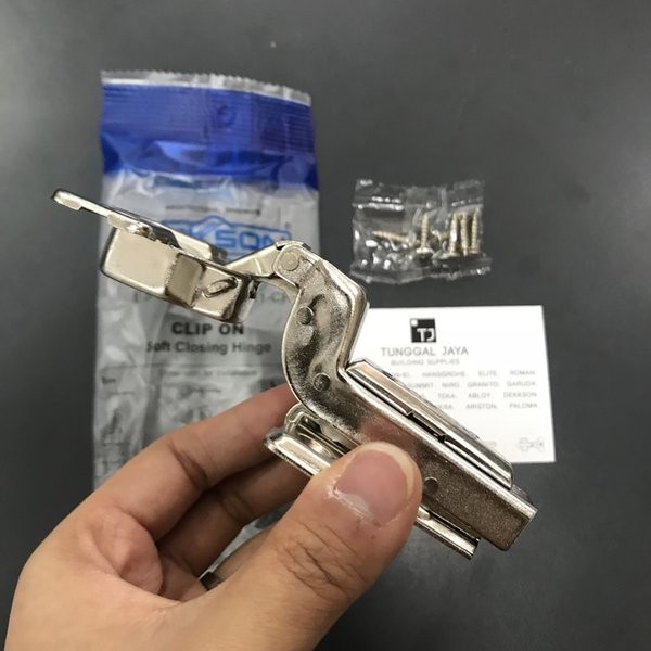 Engsel Sendok Slow Motion Dekkson / Dekson (Lurus,1/2 ,Full Bongkok)